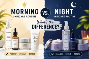 Morning vs. Night Skincare Routine: What’s the Difference