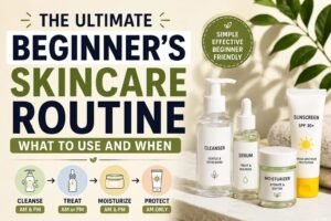 The Ultimate Beginner’s Skincare Routine: What to Use and When
